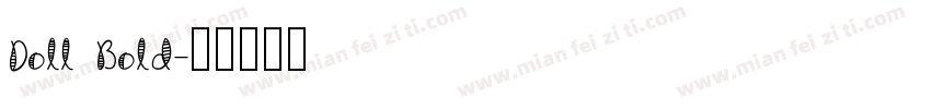 Doll Bold字体转换